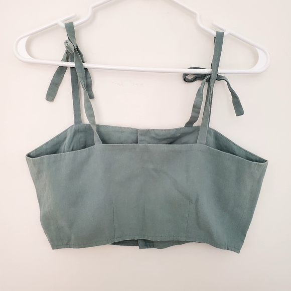 Samantha Pleet Spaghetti strap crop top - Picture 4 of 7